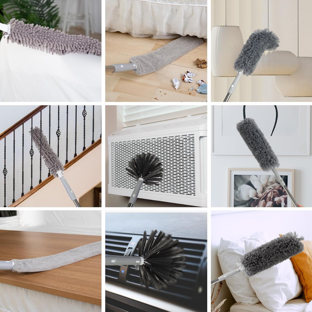 Plumero Extensible 4 cabezales