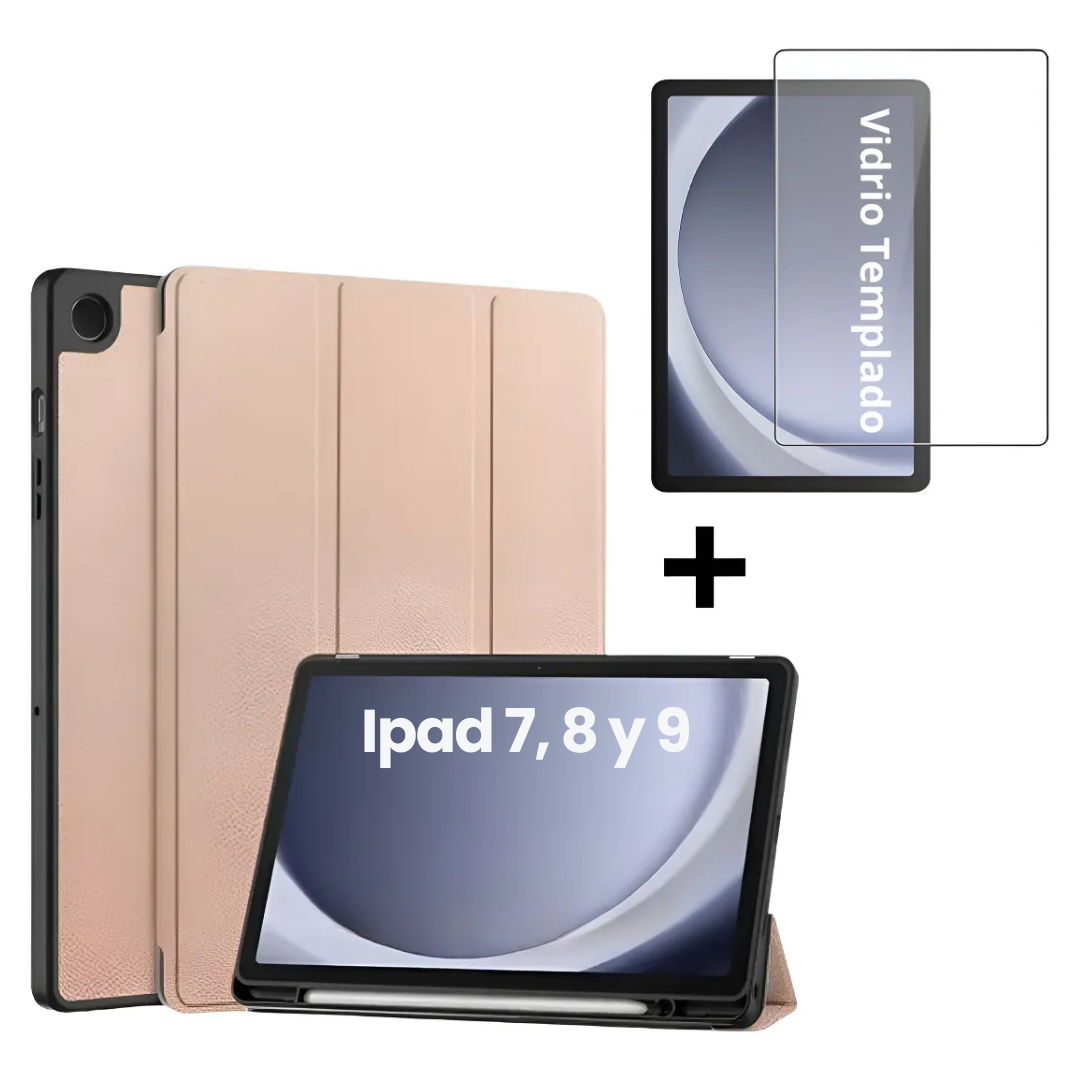 Funda Para Tablet Plegable iPad Gen 7 8 9 - 10.2" ©