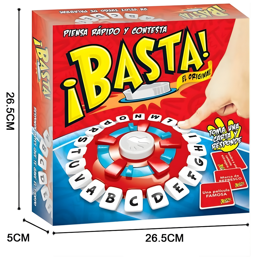 ¡Basta! Juego de Mesa Electrónico 36 Cartas