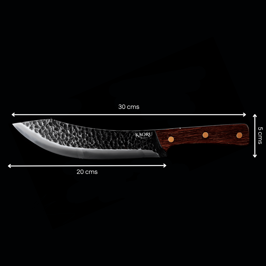 Cuchillo Kaoru Japonés Carnicero Premium Acero Inoxidable + Vaina