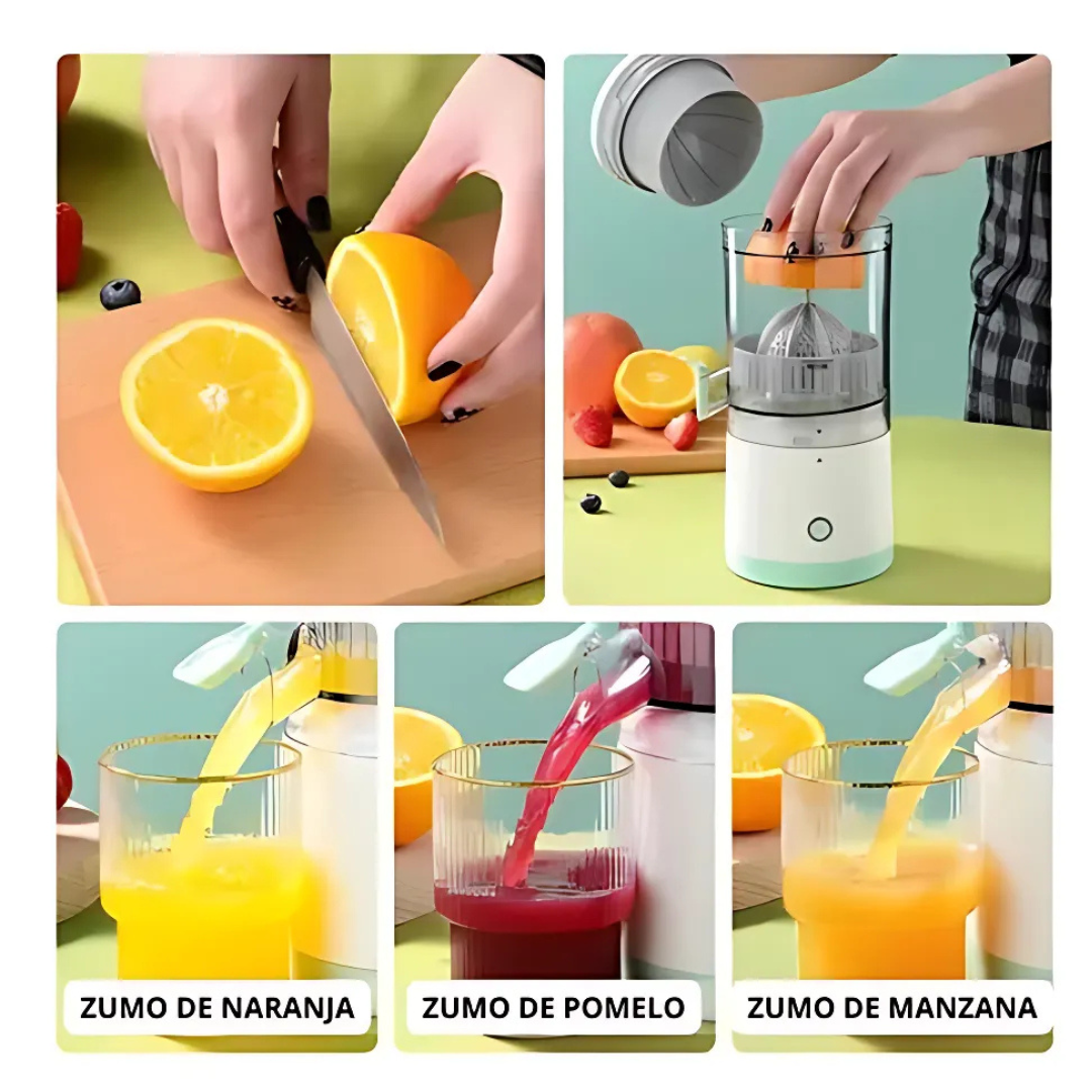 Exprimidor Eléctrico Automático - Jugo fresco con solo presionar un botón