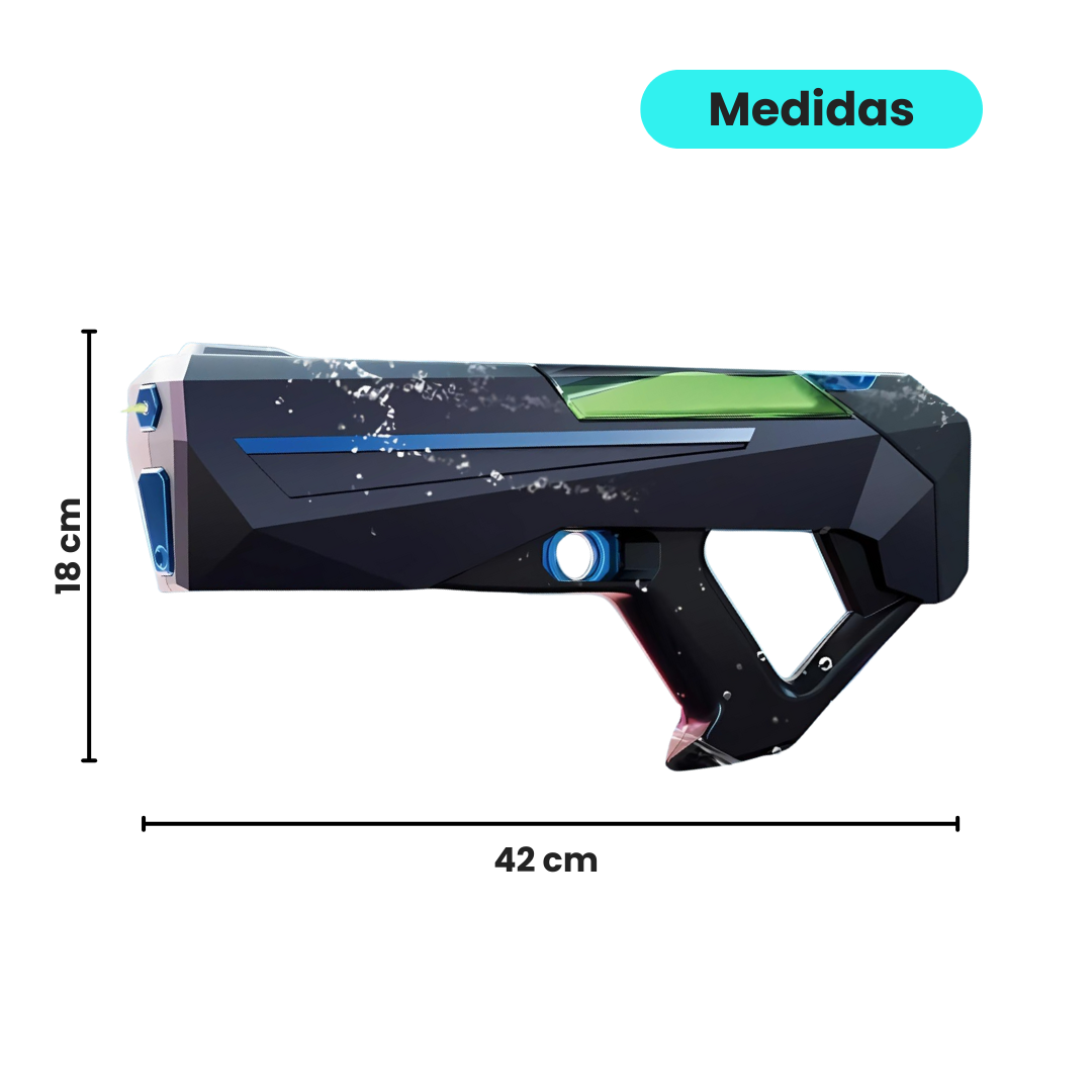 Pistola de Agua Super Combate Semiautomática Recargable