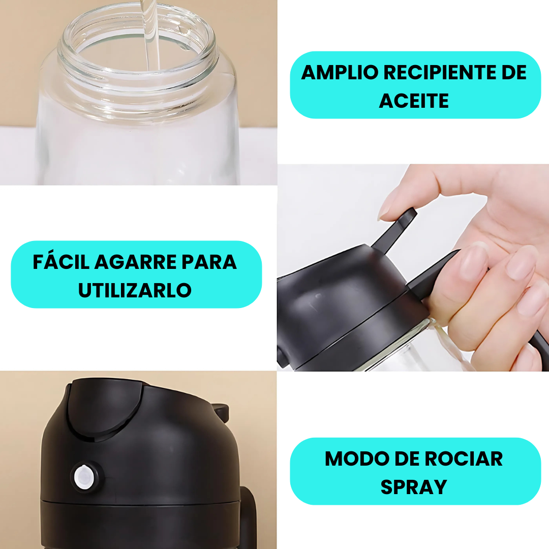 Botella Dispensadora de Aceite de 470 ml