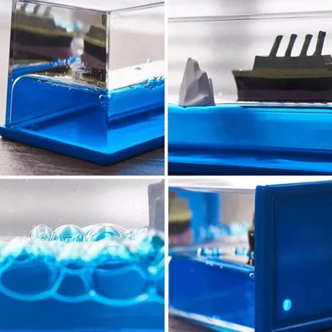 Adorno de Barco 3D - Navegá en Estilo - Malvo