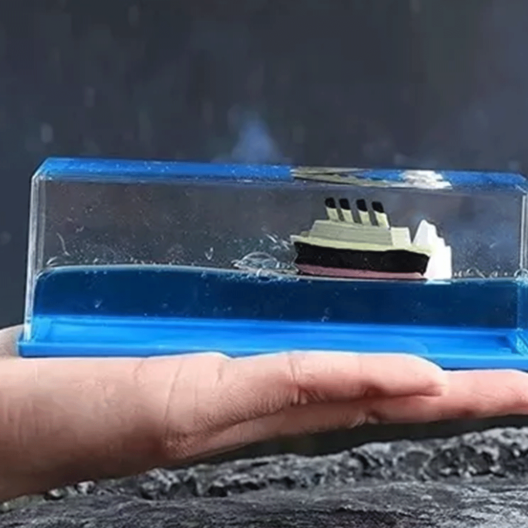 Adorno de Barco 3D - Navegá en Estilo - Malvo