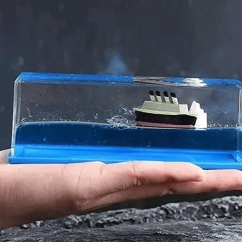 Adorno de Barco 3D - Navegá en Estilo - Malvo