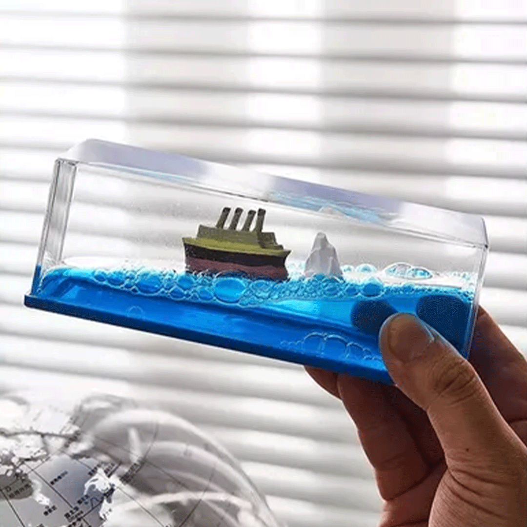 Adorno de Barco 3D - Navegá en Estilo - Malvo