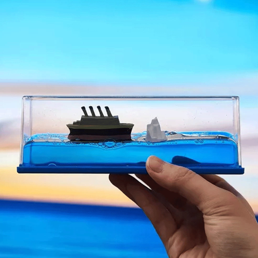 Adorno de Barco 3D - Navegá en Estilo - Malvo