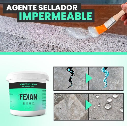 Agente Sellador Invisible Waterpoof Paste - FEXAN © 1 Litro - Malvo