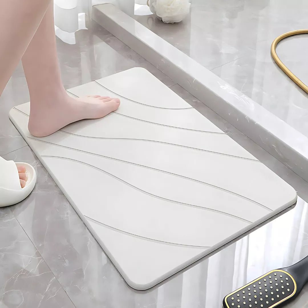 Alfombra de Diatomita Antideslizante - Absorbe al Instante - Malvo