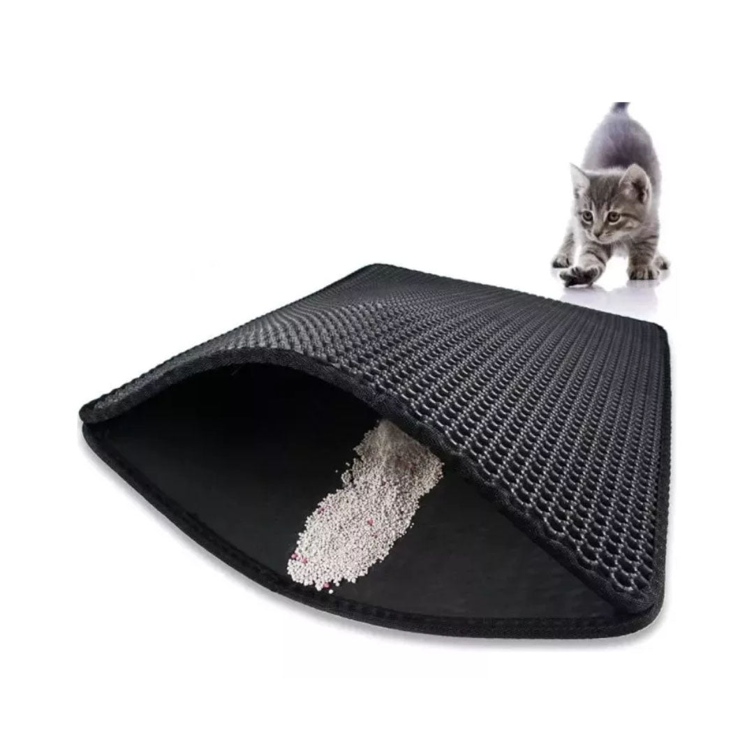 Alfombra Esterilla Higiénica - Mantén el espacio de tu gato siempre limpio - Malvo