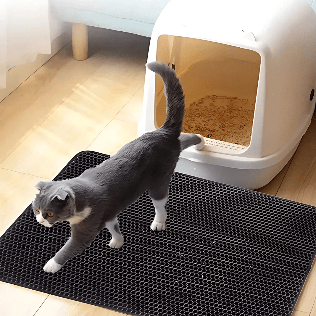 Alfombra Esterilla Higiénica - Mantén el espacio de tu gato siempre limpio - Malvo