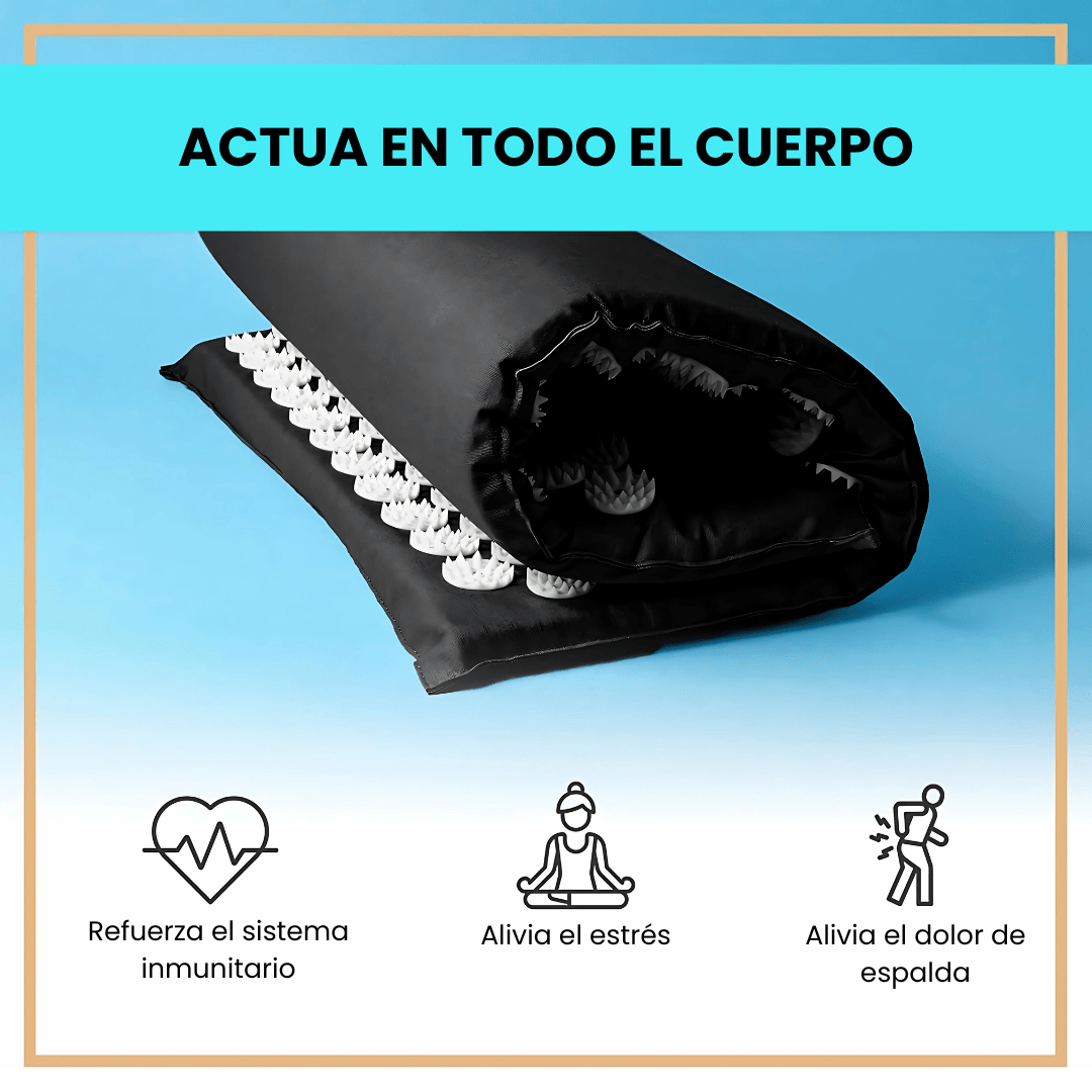 Almohadilla De Agujas Para Aliviar Estrés Kit De Acupresión - Malvo