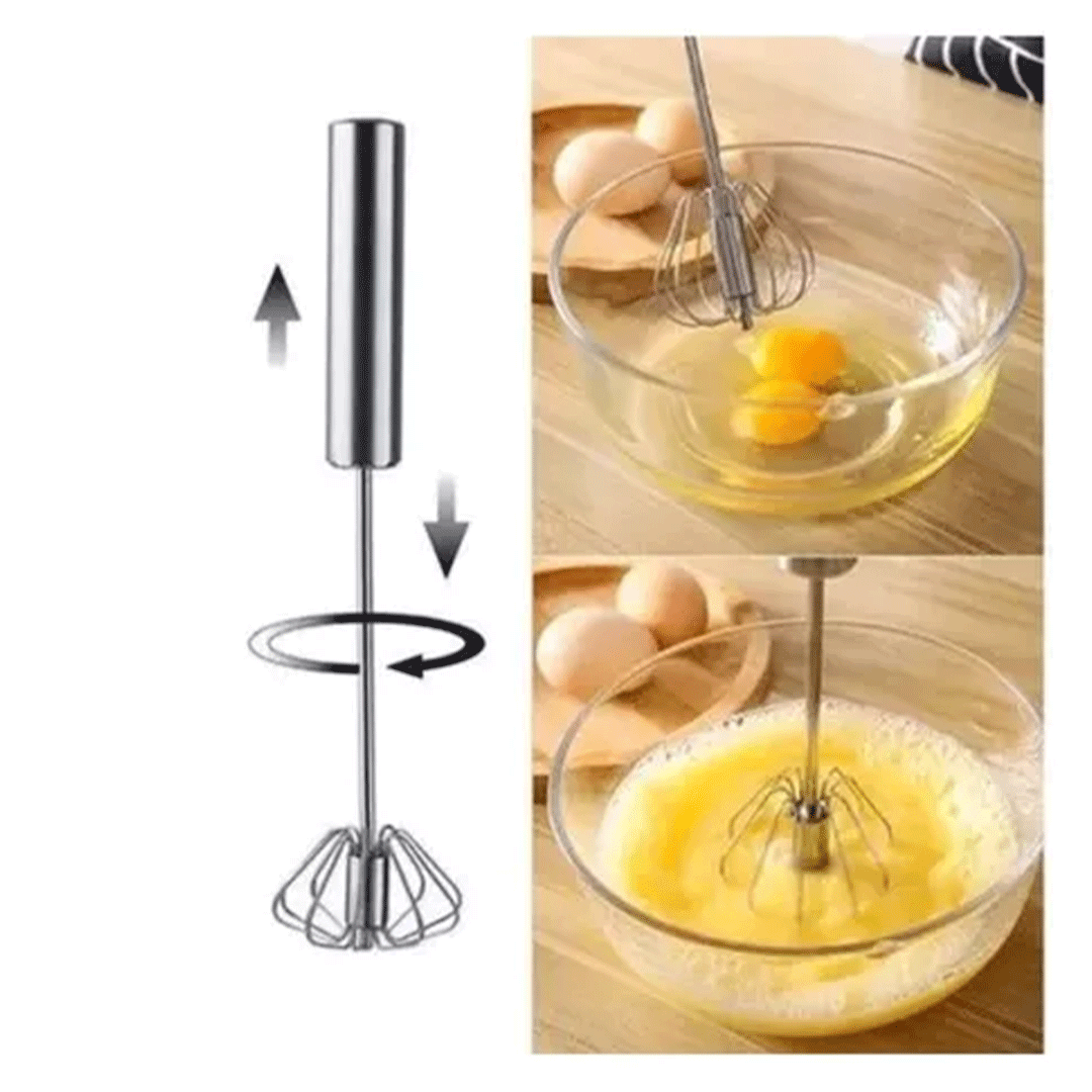 Batidor de Huevo Semiautomático - Eficiencia en tu Cocina - Malvo