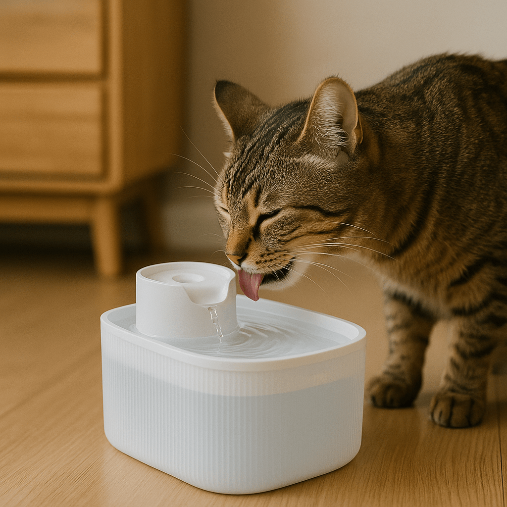 Bebedero Plato Fuente de Agua Automático 1.5lt - Malvo
