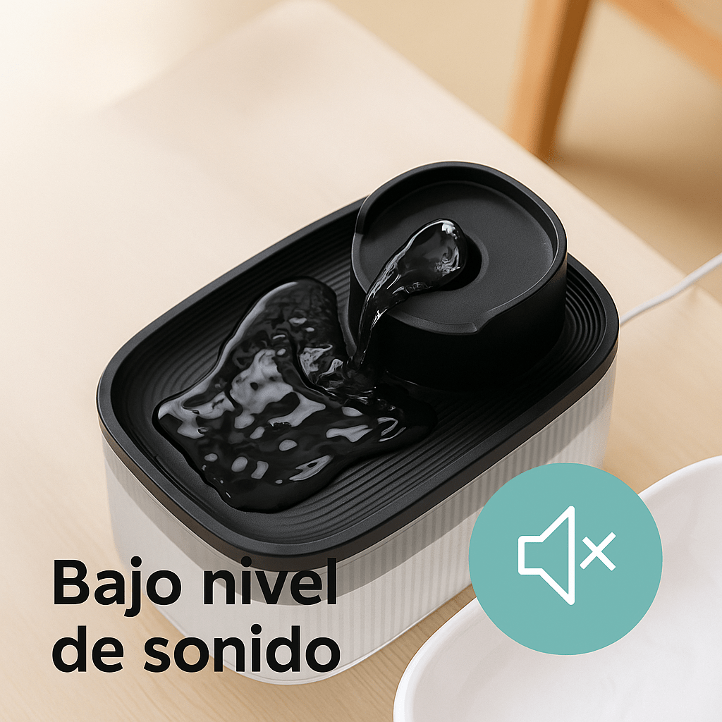 Bebedero Plato Fuente de Agua Automático 1.5lt - Malvo