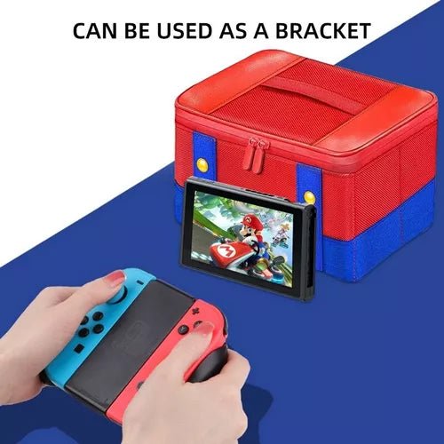 Bolso Maleta Nintendo Switch Mario Bros Transporte Cartera - Malvo