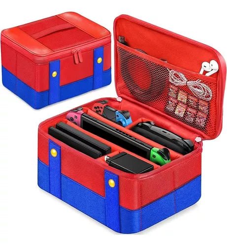 Bolso Maleta Nintendo Switch Mario Bros Transporte Cartera - Malvo