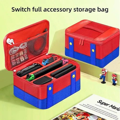 Bolso Maleta Nintendo Switch Mario Bros Transporte Cartera - Malvo