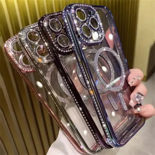 Case Magsafe Brillitos Protector Camara iPhone 15/pro/max © - Malvo