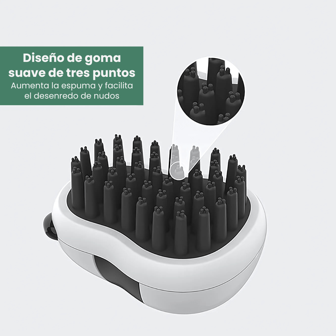Cepillo de Baño y Masaje para Mascotas - Malvo