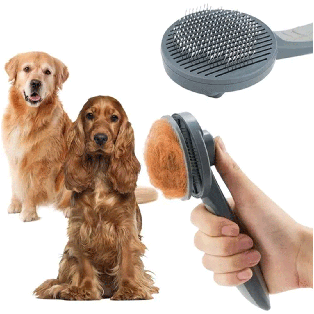 Cepillo de Sacar Pelo para Mascotas - Fácil Limpieza y Máximo Confort - Malvo