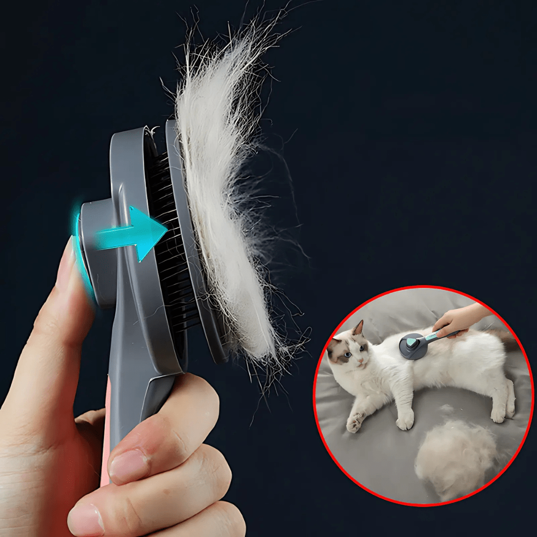 Cepillo de Sacar Pelo para Mascotas - Fácil Limpieza y Máximo Confort - Malvo