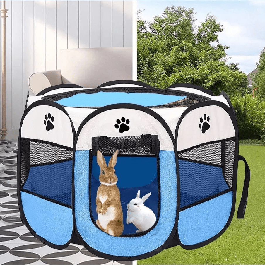 Corral para mascotas plegable - Comodidad y seguridad para tu amigo - Malvo