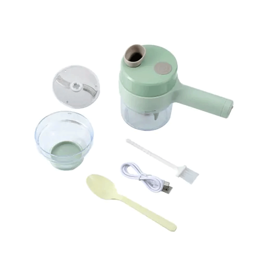 Cortadora Eléctrica de Verduras USB con Agarre Fácil - Rapidez y Eficiencia en la Cocina - Malvo