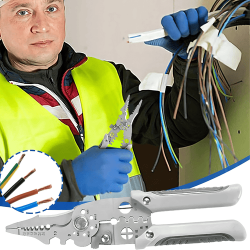 Crimpadora de Cables Multifuncional - Malvo