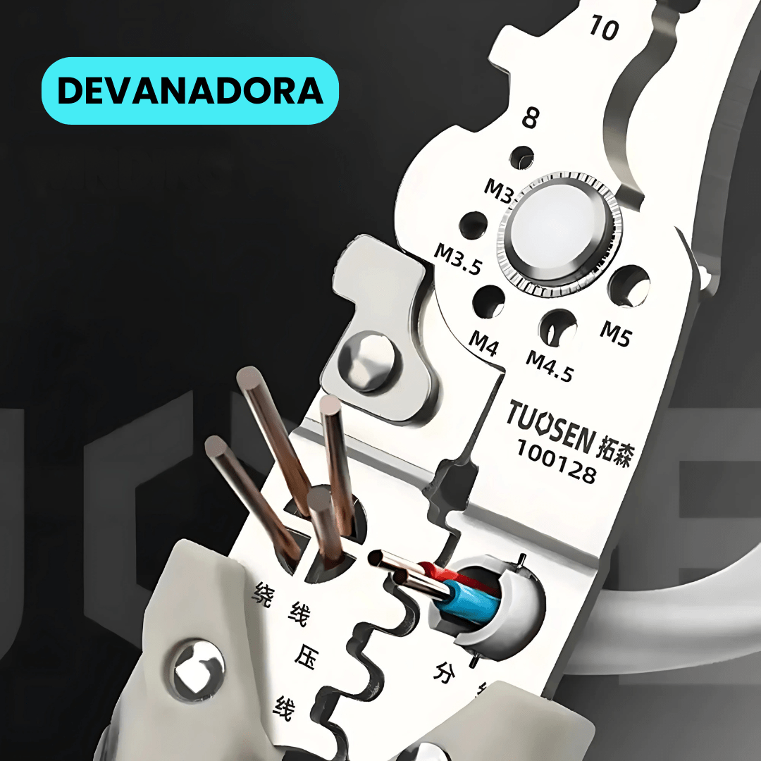 Crimpadora de Cables Multifuncional - Malvo