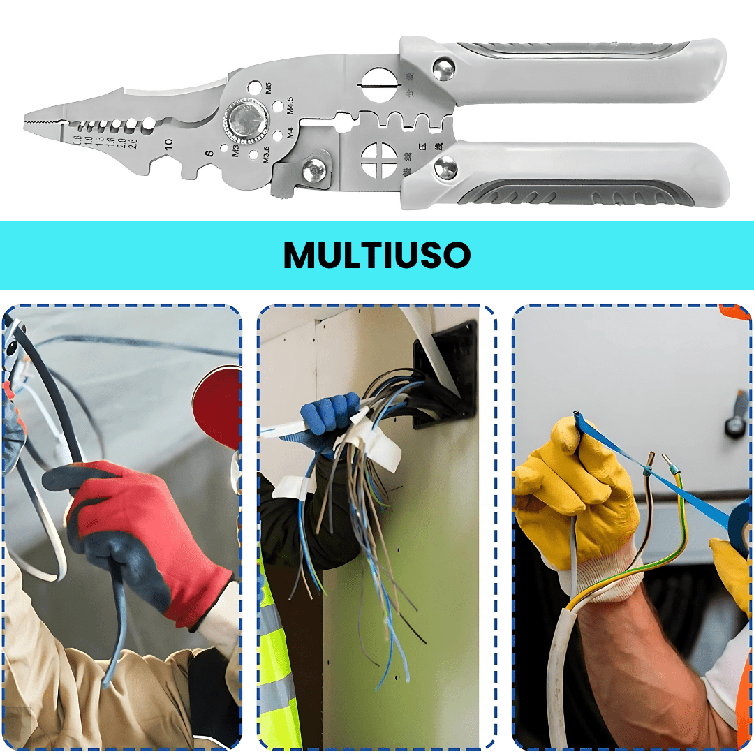 Crimpadora de Cables Multifuncional - Malvo