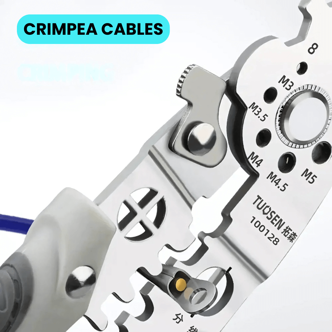Crimpadora de Cables Multifuncional - Malvo