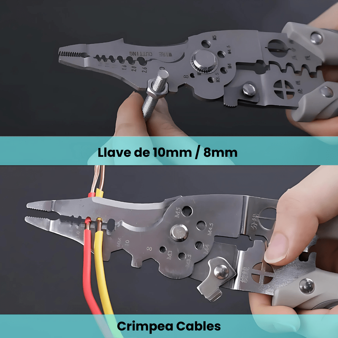 Crimpadora de Cables Multifuncional - Malvo
