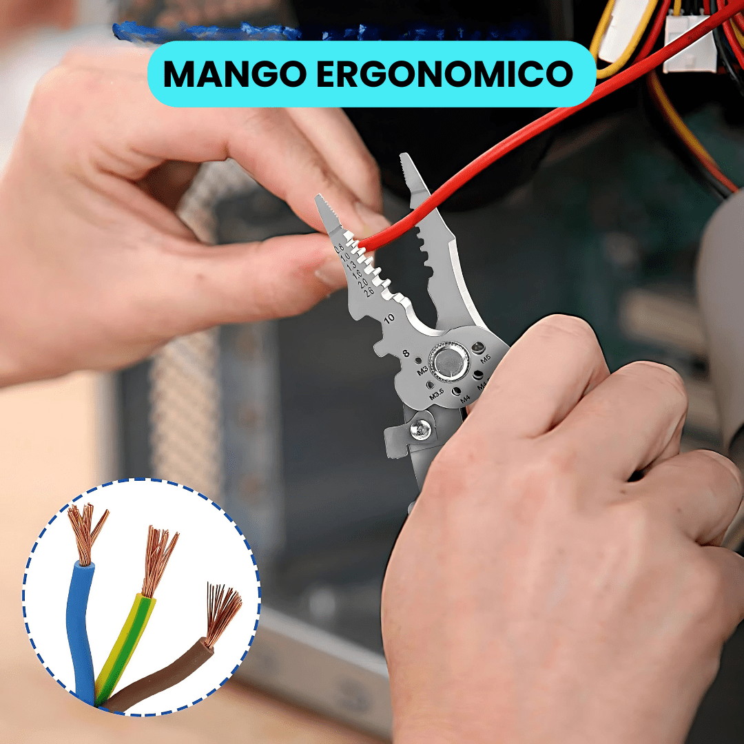 Crimpadora de Cables Multifuncional - Malvo