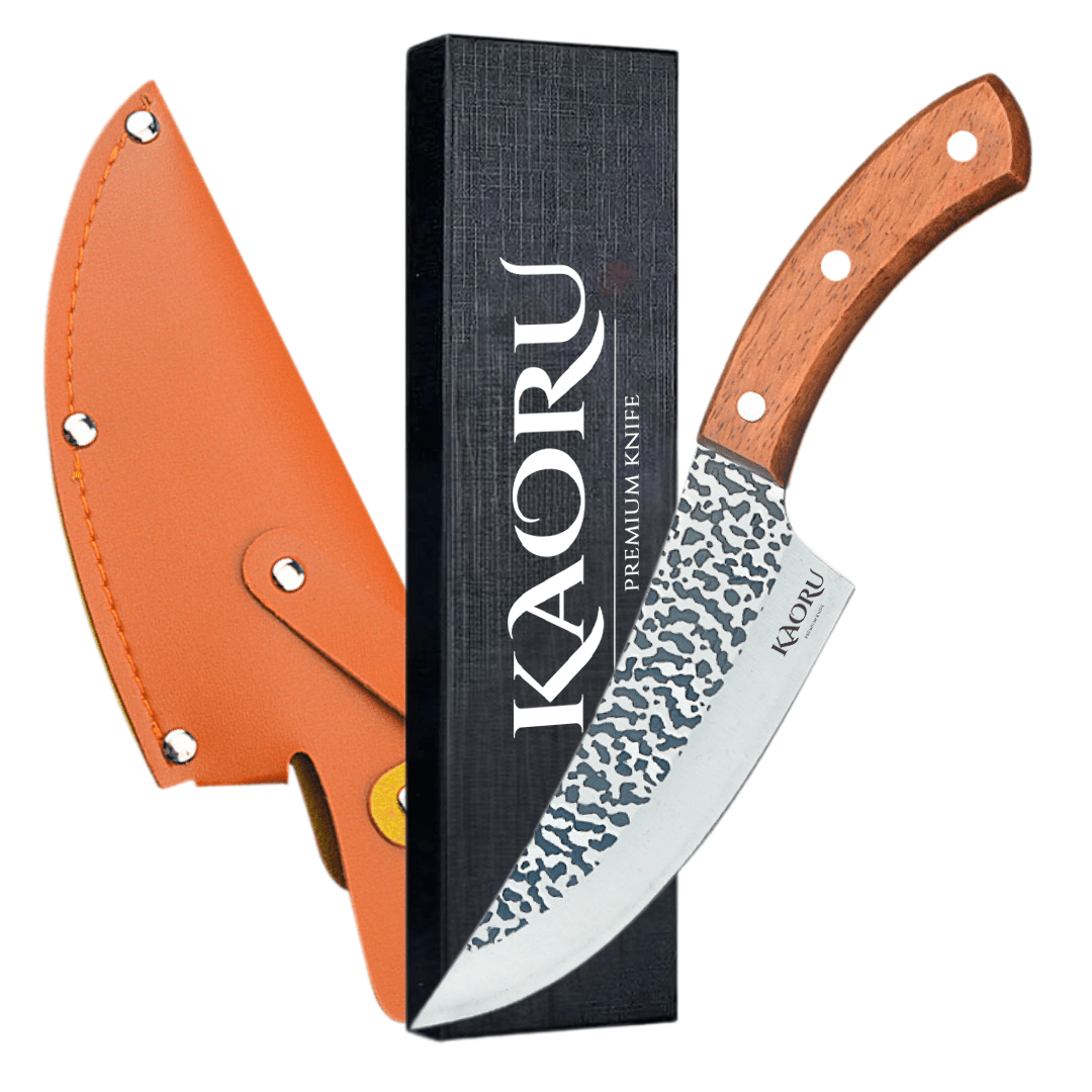 Cuchillo Deshuesador Kaoru Forjado a Mano Con Funda Y Caja - Malvo