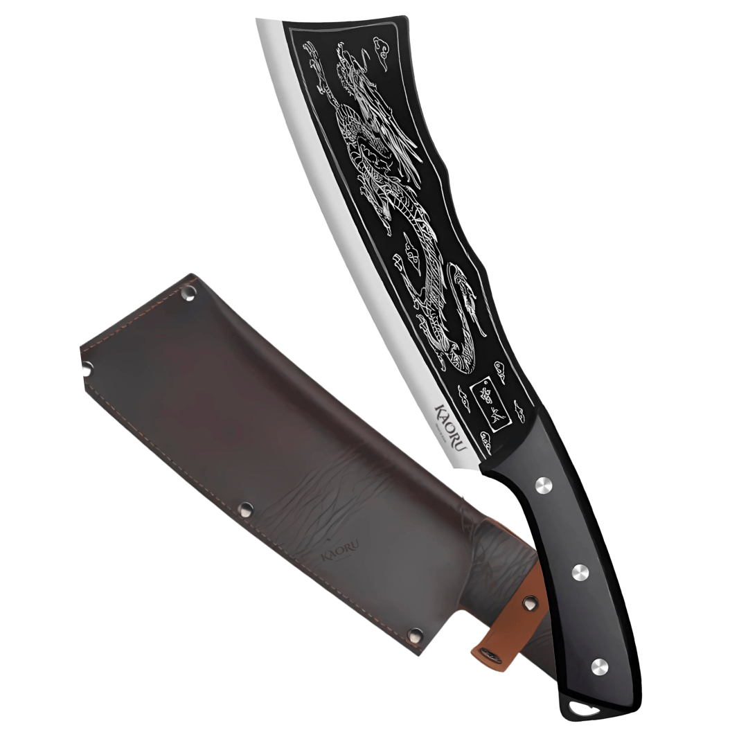 Cuchillo Deshuesador Kaoru Forjado Acero Premium Diseño Dragon - Malvo