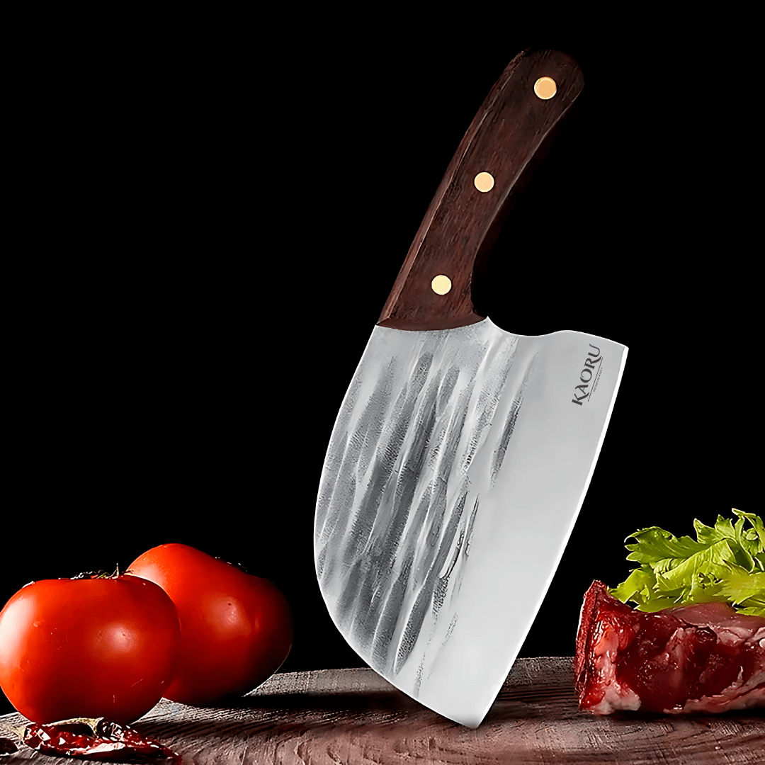 Cuchillo Forjado Kaoru De Cabeza Redonda Con Caja - Malvo