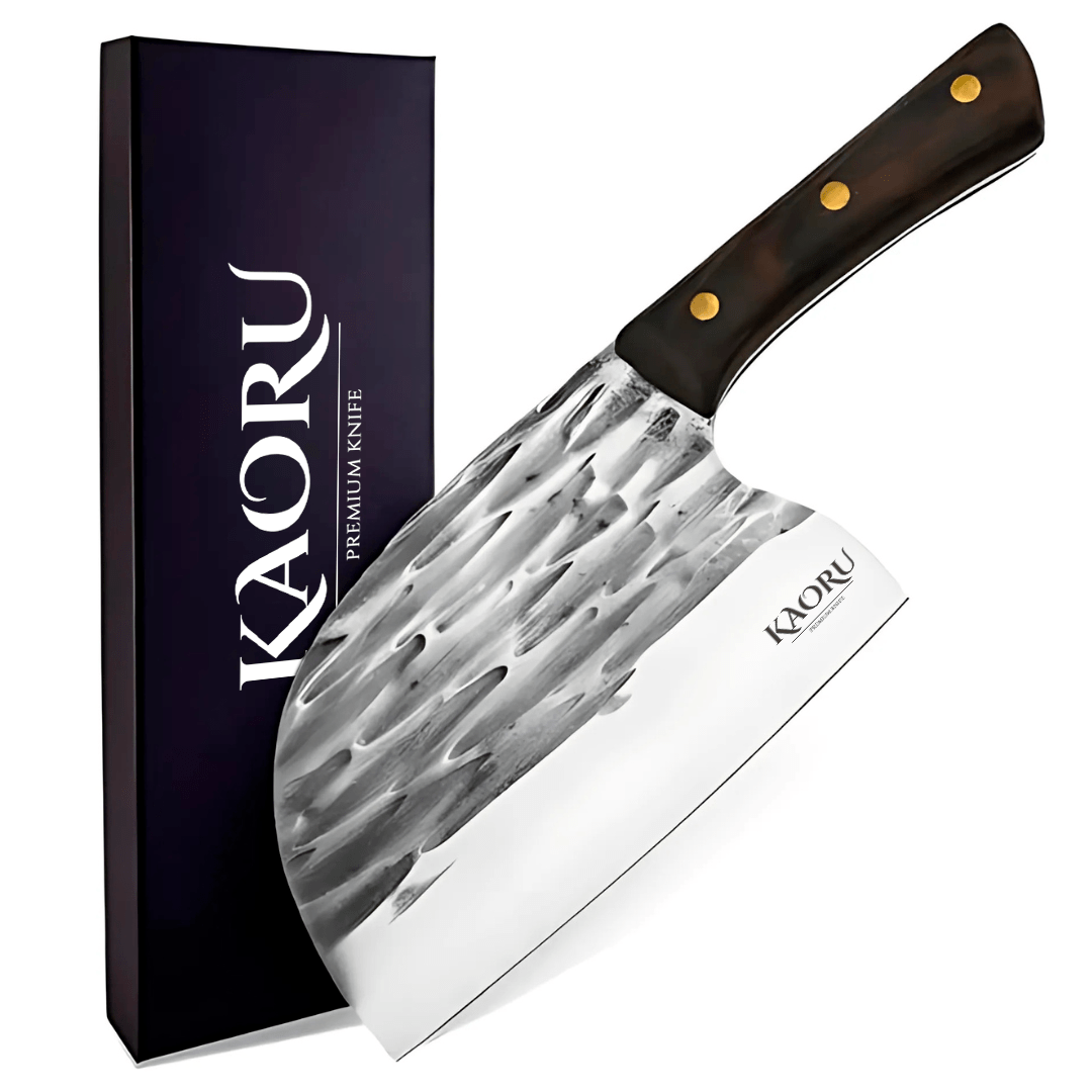 Cuchillo Forjado Kaoru De Cabeza Redonda Con Caja - Malvo
