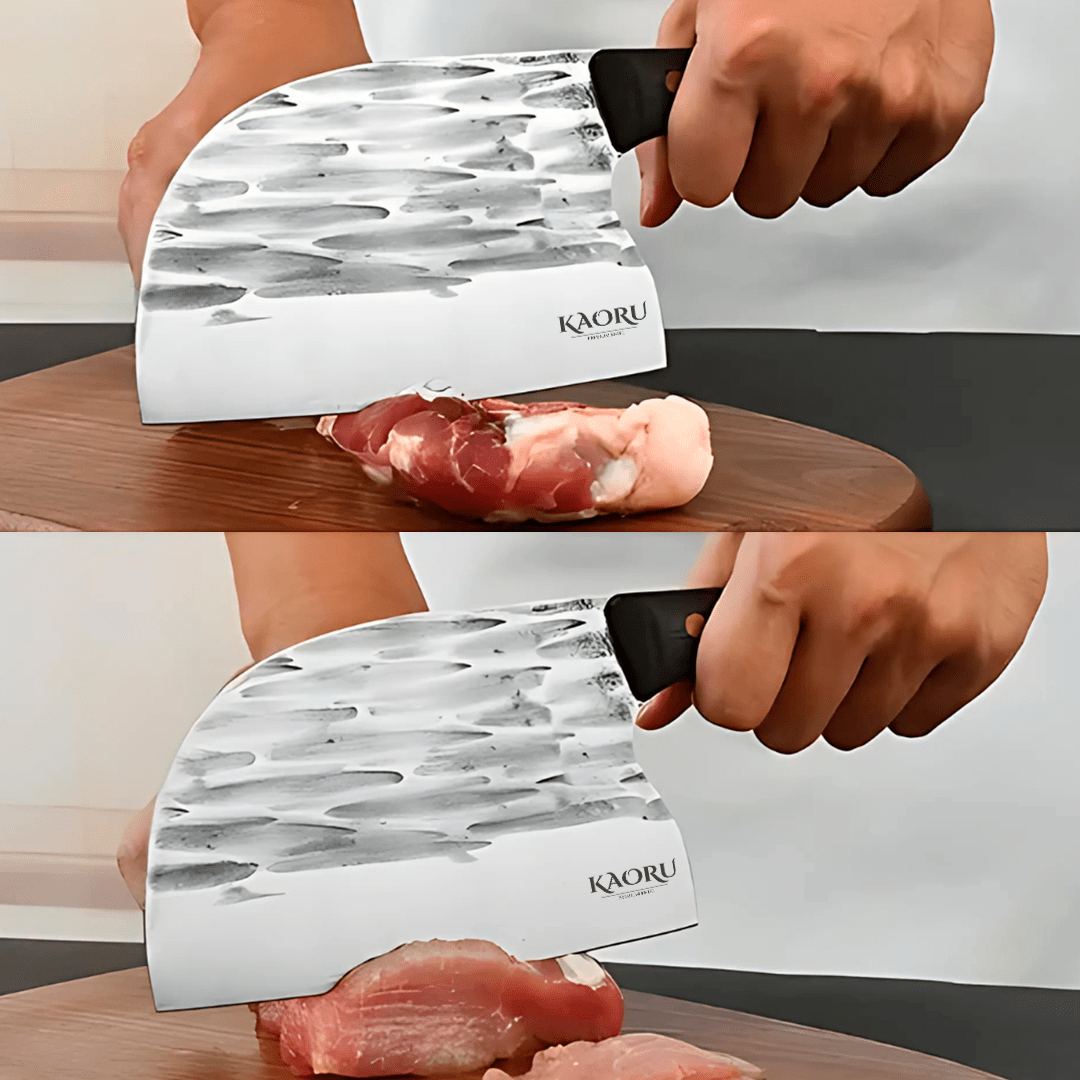 Cuchillo Forjado Kaoru De Cabeza Redonda Con Caja - Malvo