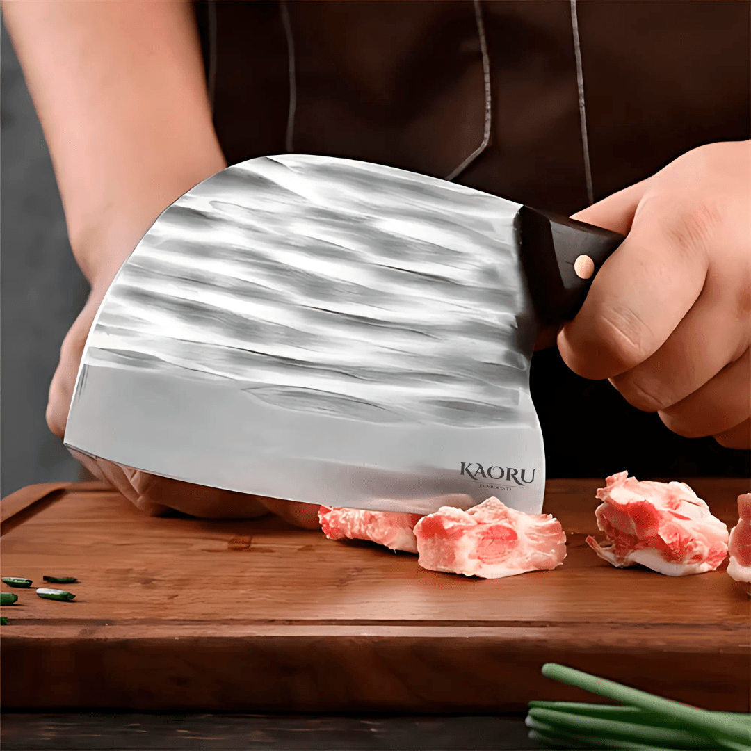 Cuchillo Forjado Kaoru De Cabeza Redonda Con Caja - Malvo