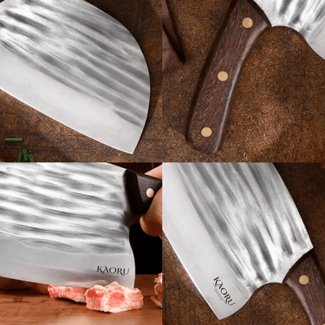 Cuchillo Forjado Kaoru De Cabeza Redonda Con Caja - Malvo