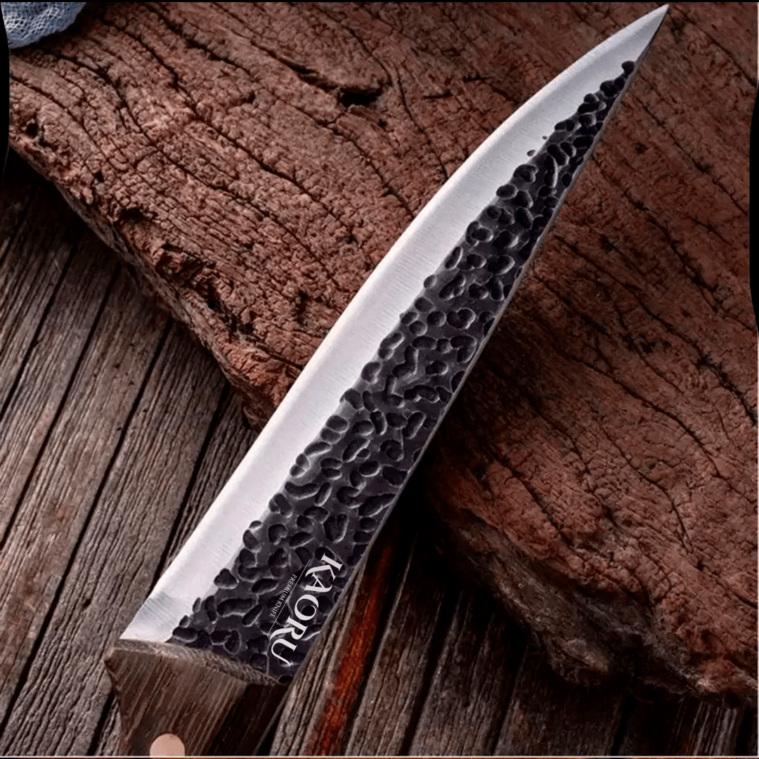 Cuchillo Para Tabla Asado Premium Acero Inoxidable Forjado + Vaina - Malvo