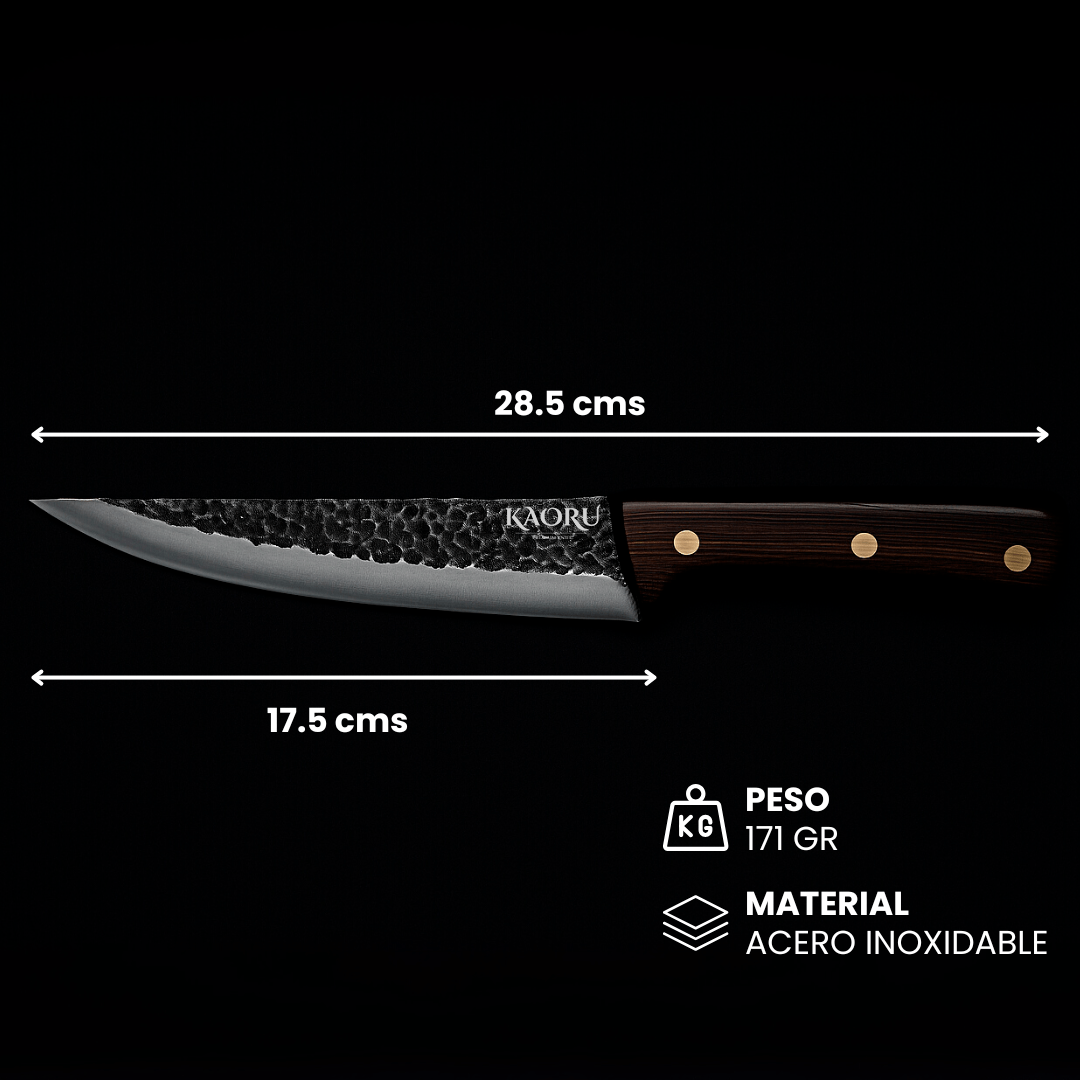 Cuchillo Para Tabla Asado Premium Acero Inoxidable Forjado + Vaina - Malvo