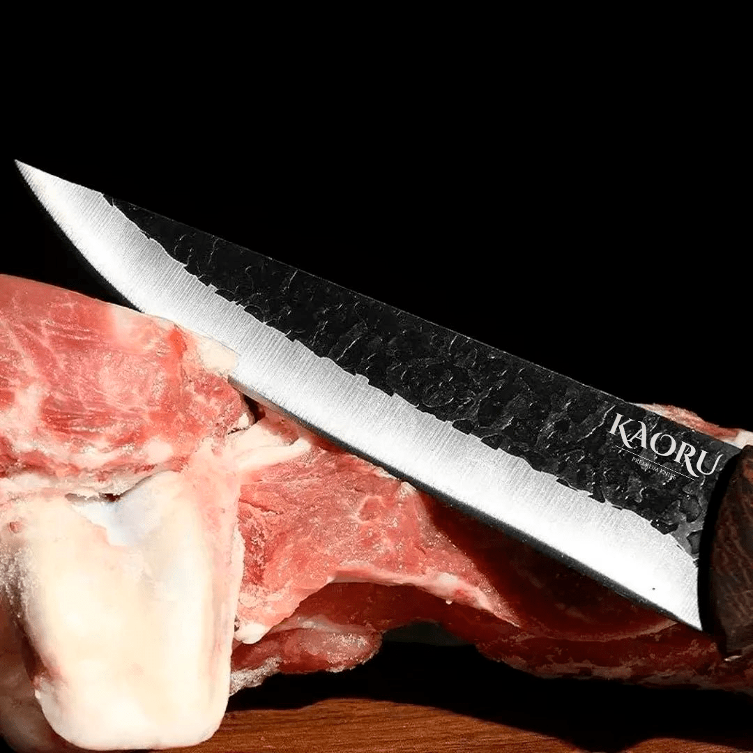 Cuchillo Para Tabla Asado Premium Acero Inoxidable Forjado + Vaina - Malvo