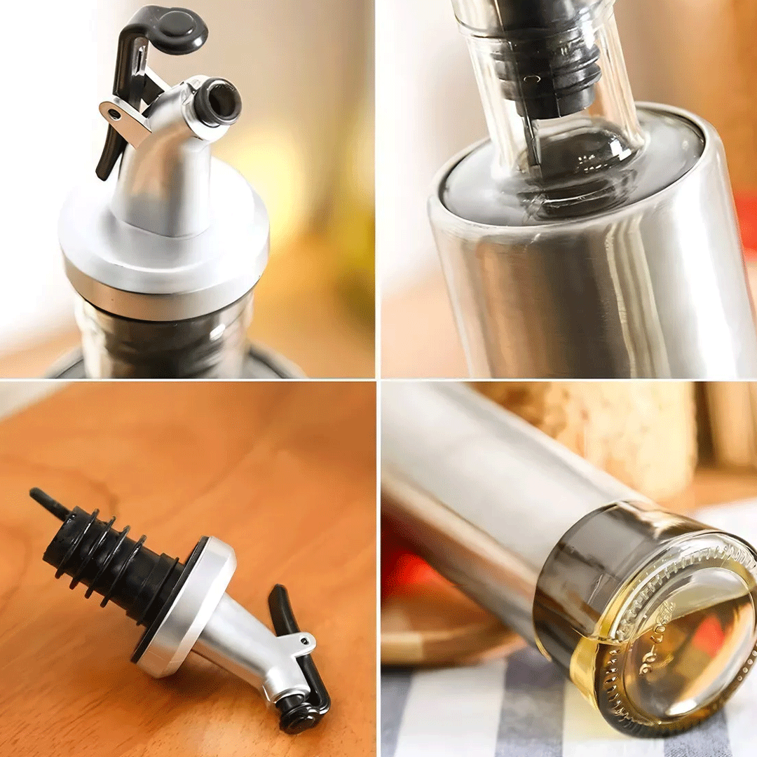 Dispensador de Aceite o Vinagre de 300ml - Elegancia y Funcionalidad en tu Cocina - Malvo