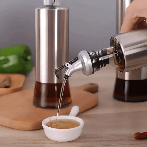 Dispensador de Aceite o Vinagre de 300ml - Elegancia y Funcionalidad en tu Cocina - Malvo