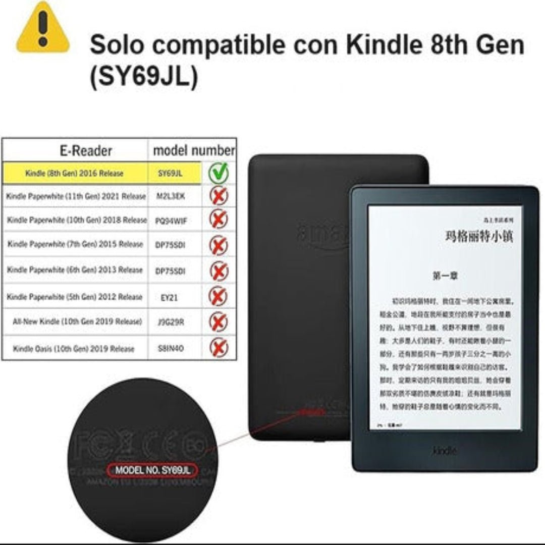 Estuche Funda Protector Kindle 8th 2016 (sy69jl) - Malvo