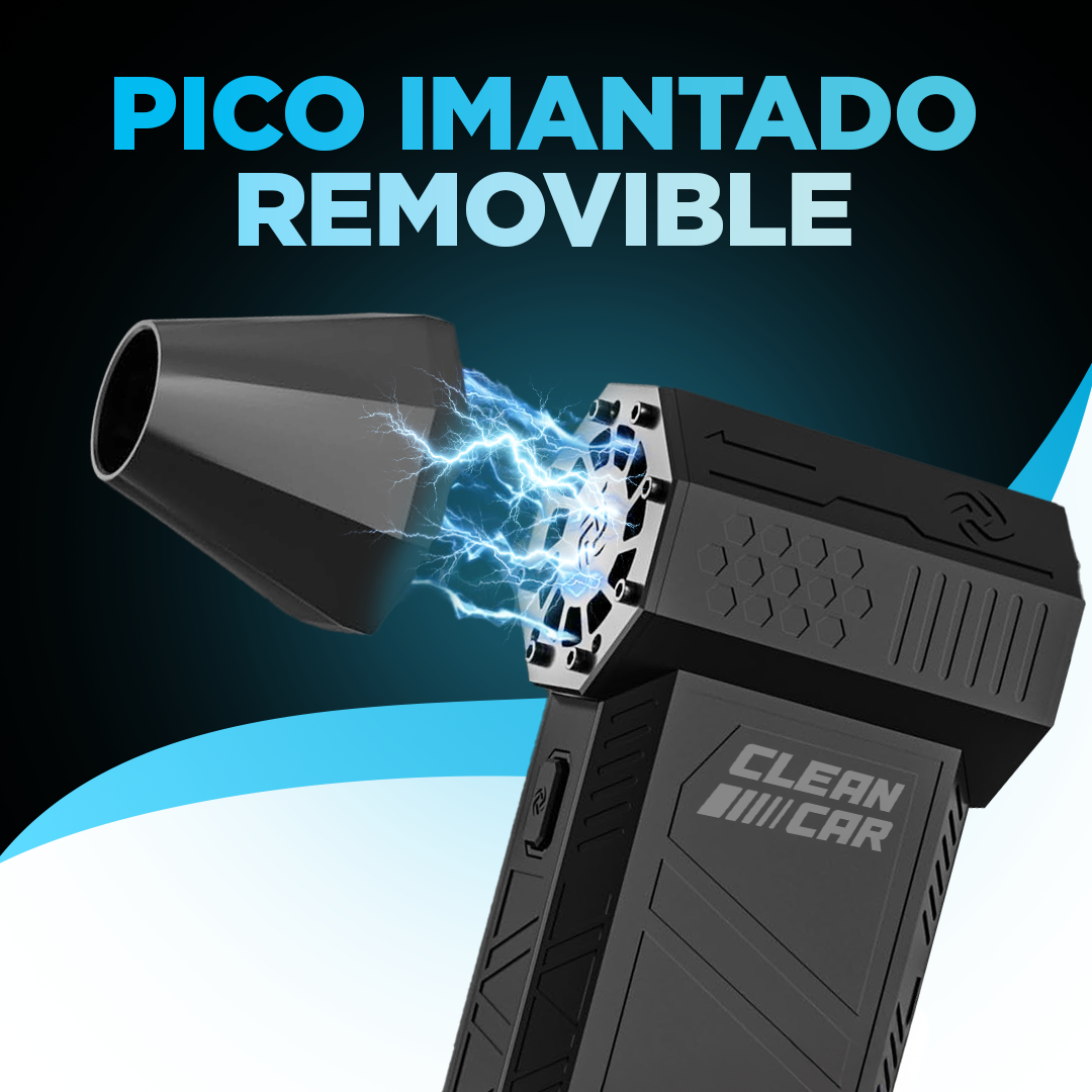 Turbina Sopladora de Aire Recargable Portátil Cleancar