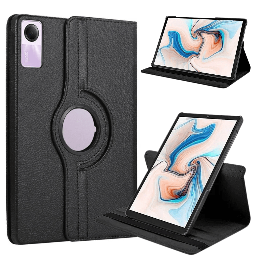 Funda Para Tablet Plegable De Ecocuero para Redmi Pad SE - Malvo